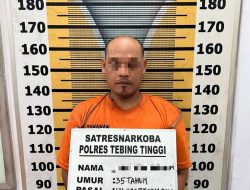 Sat Resnarkoba Polres Tebingtinggi Amankan Residivis Kasus Narkoba