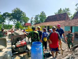 Hari Libur Rabat Beton Tetap Dikebut