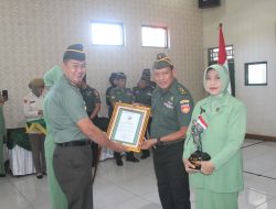 Dandim Boyolali Pimpin Pelepasan Kepala Staf Kodim 0724/Boyolali