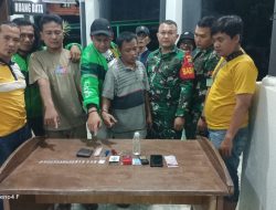 Tim Unit Intel Kodim 0204/DS Berhasil Menangkap 2 Orang Di Duga Pengedar Dan Pengguna Sabu-sabu.