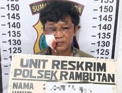 Diamuk massa, Polsek Rambutan Amankan Pelaku Percobaan Pencurian Dengan Kekerasan