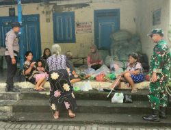 Bentuk kepedulian Babinsa Kratonan, Pantau Harga Bahan Pokok di Pedagang Sayur