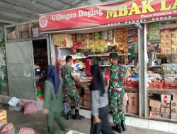 Babinsa Desa Pantau Ketersediaan dan Harga Bahan Pokok Jelang Idul Adha