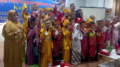 Dinas Perpustakaan dan Arsip Daerah Kota Tebingtinggi Gelar Acara Lomba Bertutur Tingkat SD Negeri dan Swasta.