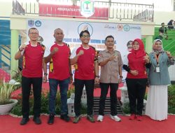 Wakil walikota binjai HASANUL JIHADI secara resmi membuka O2SN kota binjai.