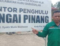 Kelompok Tani KM 26 Meminta Agar Penghulu Sei Pinang Kec. Kubu Babussalam Kab. Rokan Hilir Ada Kepastian tanda Parit Dan Batas Tanah.