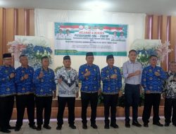Walikota Tebingtinggi Hadiri Pengukuhan KKG-MGMT Periode 2025-2030 dan Pelatihan Moderasi Beragama Guru PAI se-Kota Tebingtinggi.
