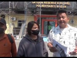 Hamili Wanita usia Janin 5 bulan oknum ASN Kejaksaan Negeri Binjai Andre Ginting dilaporkan Ke Polrestabes Medan , Laporan di tolak Pihak PPA 