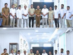 Walikota Tebingtinggi H Imam Irdian Saragih Sambut Baik Audiensi Partai Gerindra Dukung Program Presiden RI Prabowo Subianto.