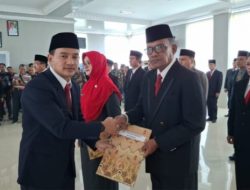 Walikota Tebingtinggi H Imam Irdian Saragih Lantik 19 Orang Pejabat Tinggi Pratama.