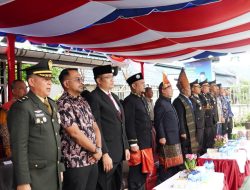Rangkaian Upacara Peringatan HUT RI ke 80 Berlangsung Khidmat Dari Renungan Suci Hingga Upacara Penurunan Bendera.