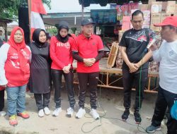 Merah Meriah Warnai Peringatan HUT Proklamasi KemerdekaanRI ke 80 di Kelurahan Karya Jaya.