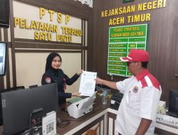 Ketua DPC Laskar Anti Korupsi Indonesia Aceh Timur Laporkan Dinas Pendidikan ke Kejaksaan Negeri Aceh Timur