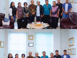 Walikota Tebingtinggi H Iman Irdian Saragih Terima Audiensi PMS dan Panja Tahun Kampung Karo Sei Si Giling Dukung Pesta Budaya Karo.