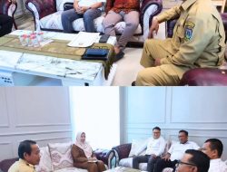Pj Sekdako Tebingtingi Terima Audiensi KPU, Bahas Fasilitas Kantor Permanen