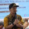 Walikota Tebingtinggi H Iman Irdian Saragih Lakukan Peletakan Batu Pertama Bantuan Perbaikan RTLH.
