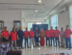 Walikota Tebingtinggi H Iman Irdian Saragih Terima Dengan Baik Audiensi DPC PWDPI Kota Tebingtinggi.