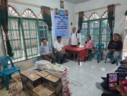 Kasat Narkoba Polres Tebing Tinggi Iptu Jimmy R. Sitorus, S.H Bakti Sosial di Panti Asuhan