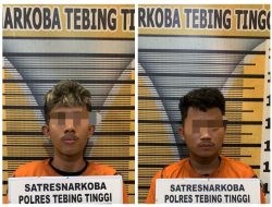 Bawa 64 Butir Inex, Dua Pemuda Ditangkap Satresnarkoba Polres Tebing Tinggi