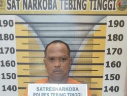 Sat Narkoba Polres Tebing Tinggi Ringkus JF dan Sabu 25,87 Gram