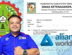 Dua Pekerja yang Di-PHK PT Alliance Memasuki Babak Baru, Disnaker Simalungun Anjurkan untuk Dipekerjakan Kembali