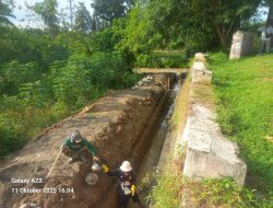 Dinas PUPR Kota Tebingtinggi Bangun Proyek Drainase Sepanjang 250 Meter di Jalan Pramuka Kelurahan Pinang Mancung, Mendapat Apresiasi Warga Masyarakat.