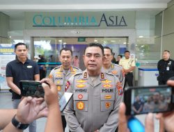 Kapolda Sumut Jenguk Korban Laka Lantas, Sampaikan Keprihatinan dan Doa untuk Kesembuhan