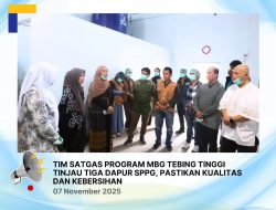 Tim Satgas Program MBG Kota Tebingtinggi Tinjau Tiga Dapur SPPG, Pastikan Kualitas dan Kebersihan.