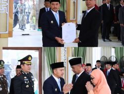 Walikota Tebingtinggi H Iman Irdian Saragih Lantik Sekdako dan 12 Pejabat Pimpinan Tinggi Pratama Tekankan Loyalitas dan Kinerja.