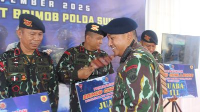 Syukuran HUT ke-80 Korps Brimob Polri di Batalyon B Tebing Tinggi Berlangsung Khidmat