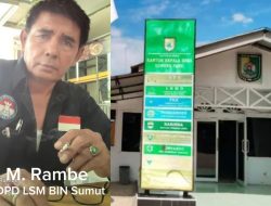 Ketua DPD LSM BIN Desak Mendes PDTT Copot Kades Gunung Pane