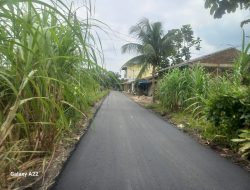 Dinas PUPR Kota Tebingtinggi Aspal Hotmix Jalan Berlian Kelurahan Tambangan Hulu Kecamatan Padang Hilir,Warga Merasa Senang.