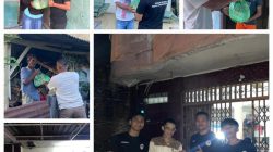 Aksi Solidaritas Pemuda Lingkungan XV, Sembako Mengalir untuk Korban Banjir Medan Labuhan