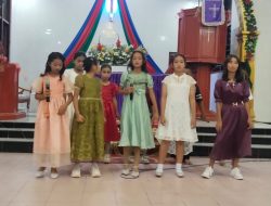 Perayaan Natal Sekolah Minggu HKBP Bahal Gajah Tiga Bolon Tanamkan Hormat pada Orang Tua