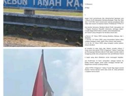 Aliansi jurnalis hukum DPD Serdang Bedagai Resmi Surati PTPN IV Tanah Raja Terkait Pengibaran Bendera Kusam dan Robek