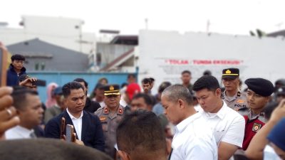 Eksekusi Lahan di Jalan Asrama Kondusif dan Dijaga Ketat Oleh TNI-POLRI-Denpom dan Pemerintah Setempat