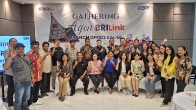 BRI Cabang Balige Gelar Gathering Agen BriLink, Perkuat Kerjasama dalam Pelayanan