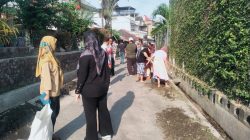 Kelurahan Pasar Gambir Motivasi Warga Terus Galakkan Gotong Royong Bersih Bersih Lingkungan.
