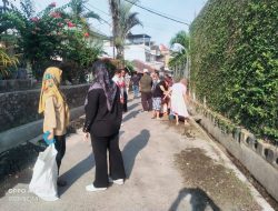 Kelurahan Pasar Gambir Motivasi Warga Terus Galakkan Gotong Royong Bersih Bersih Lingkungan.