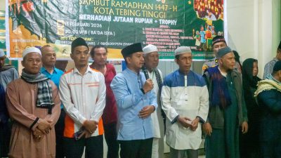 Sambut Bulan Suci Ramadhan 1447 H, Walikota Tebingtinggi;Jaga Ukhuwah Islamiyah.