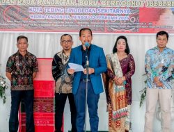 Walikota Tebingtinggi H Iman Irdian Saragih Hadiri Acara Ulang Tahun Punguan Raja Panjaitan ke 71 Tahun.