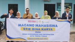 Kadis Kominfo Tebingtinggi Tekankan Magang Momentum Belajar, Etika dan Disiplin Jadi Prioritas.