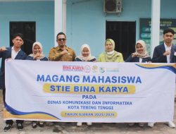 Kadis Kominfo Tebingtinggi Tekankan Magang Momentum Belajar, Etika dan Disiplin Jadi Prioritas.