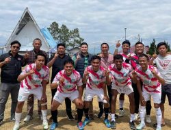 Meriahkan HUT Toba ke-27, Tim Futsal BRI Balige Berhasil Rebut Juara Dua