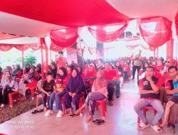 DPC PDIP Kota Tebingtinggi Gelar Sosialisasi Ranperda Dilanjutkan Pemberian Paket Lebaran Kepada Pengurus Partai.