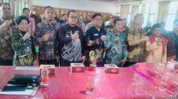 Camat Tebingtinggi Kota Sukses Prakarsai Audiensi Dengan Kacabdis Regional III Tebingtinggi Sergei.