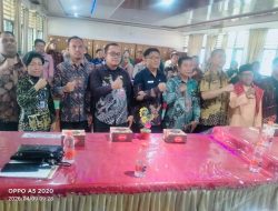 Camat Tebingtinggi Kota Sukses Prakarsai Audiensi Dengan Kacabdis Regional III Tebingtinggi Sergei.