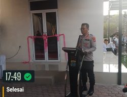 PERESMIAN BARU: POLSEK FIRDAUS RESMI BERUBAH NAMA MENJADI POLSEK SEI RAMPAH, DITANDAI DENGAN PERESMIAN MUSHOLA AL JABBAR