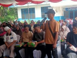 Delin Barus Jemput Aspirasi Warga Masyarakat Kelurahan Tebingtinggi Lama.