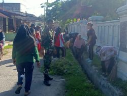 Kelurahan Mandailing Terus Galakkan Kegiatan Gorong Royong Bersih Bersih Lingkungan.
